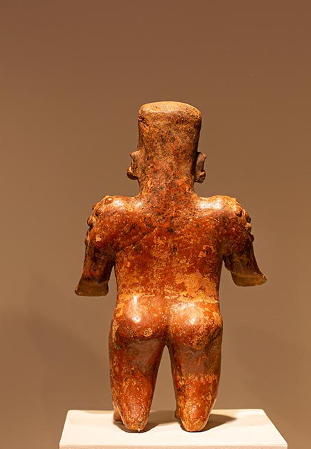 Antiquités Amériques | Statue Nayarit - Mexique | dos