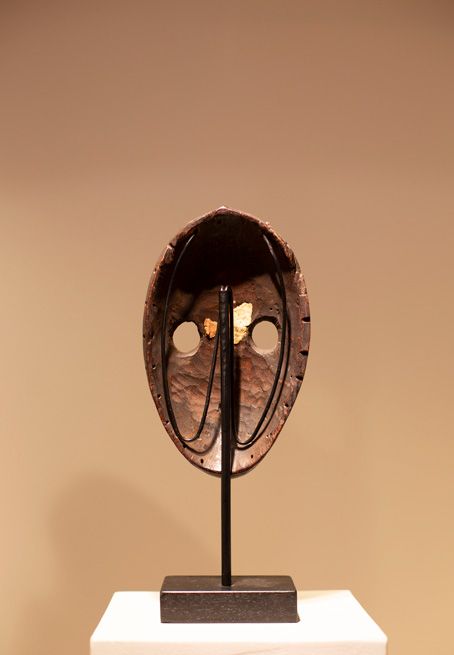 Antiquités africaines | Antiquités africaines | Masque  Dan  - Côte D'Ivoire |Patine arrière