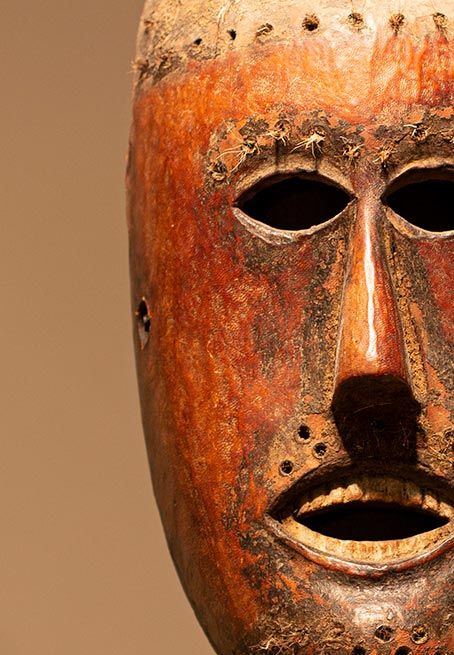 Antiquités Asiatiques | Masque  - Népal | Patine  