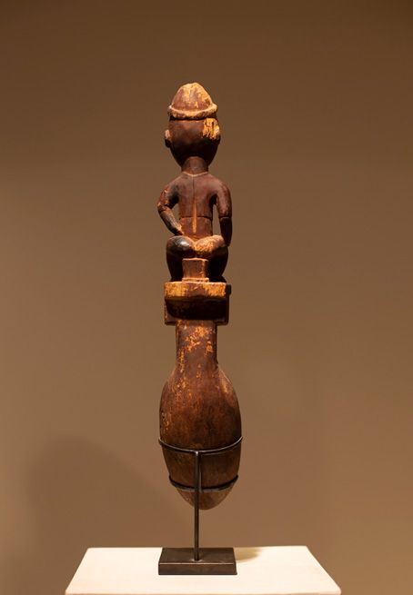 Antiquités africaines | Statue Statue Ba-Kongo - République démocratique du Congo |Patine arrière