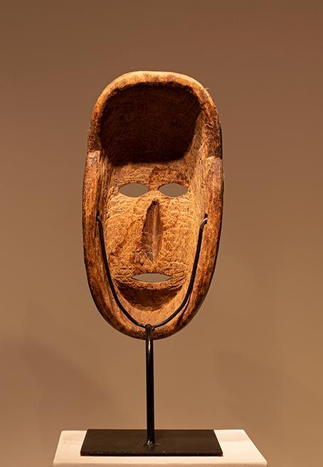 Antiquités Asiatiques | Masque  - Népal | Dos