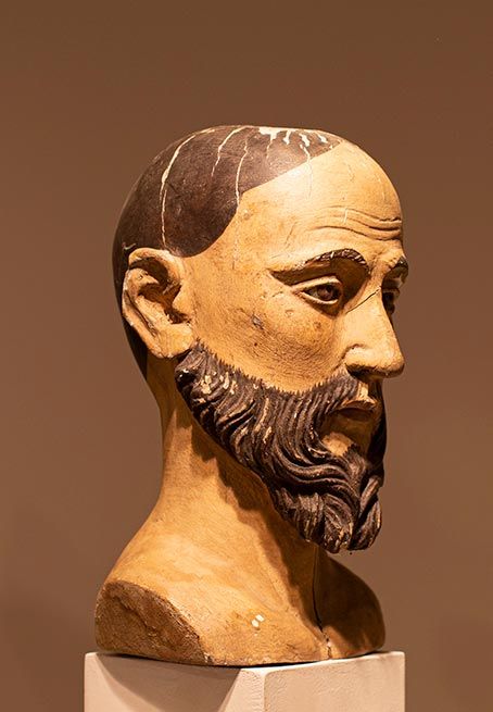 Antiquités Asiatiques | Statue Christ de procession - Philippines | Profile gauche  