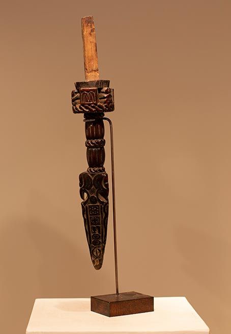 Antiquités asiatique | Manche à tambour Diangra  |  Népal