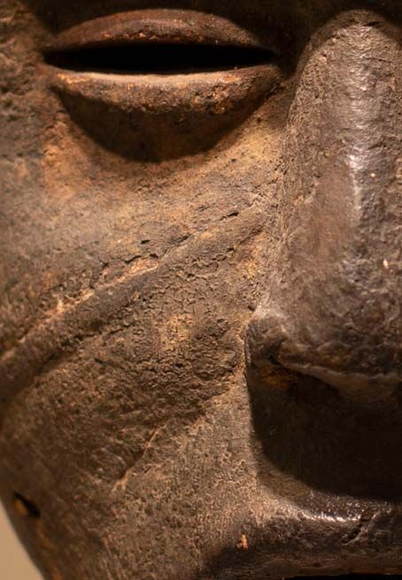 Antiquités africaines | Masque Idoma | Nigeria | Patine  