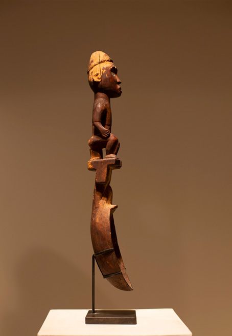 Antiquités africaines |  Statue Statue Ba-Kongo - République démocratique du Congo | Profil droite  